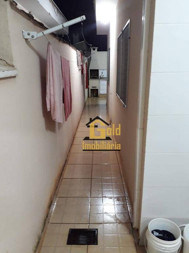 Casa Com 2 Dormitórios Para Alugar, 80 M² Por R$ 1.100/mês - Parque São Sebastião - Ribeirão Preto/sp - Ca0696