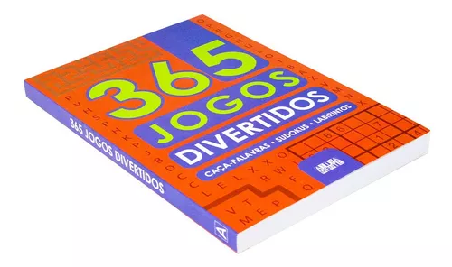 Livro 365 Jogos Divertidos Ciranda Cultural - 9786555001853