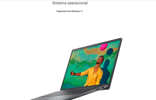 Notebook Dell Inspiron I15-i120k-a25p I5 8gb 512gb 15.6 W11 - Excelente (Recondicionado)