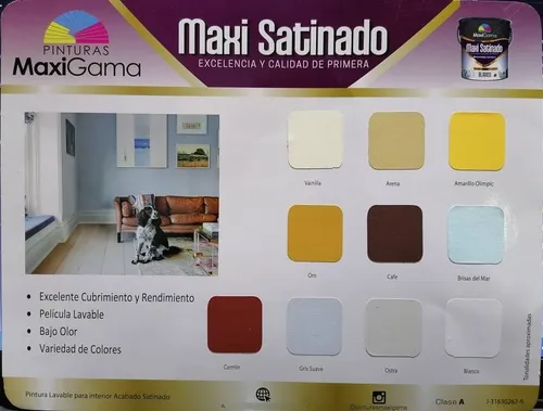 Pintura Maxi Satinado Carmin