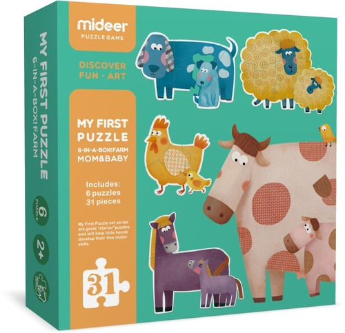 Mi Primer Puzzle (madre E Hijo) - Mideer - Rompecabeza