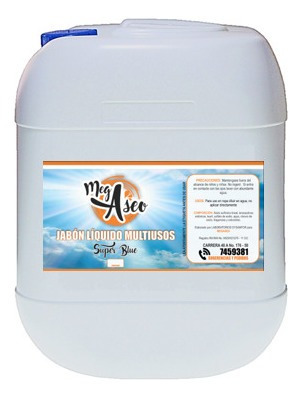 Detergente Liquido Super Blue 20000 Ml Garrafa