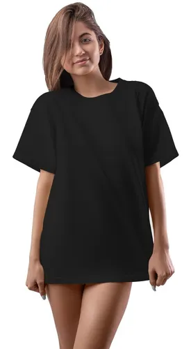 Remeras negras lisas para estampar sale