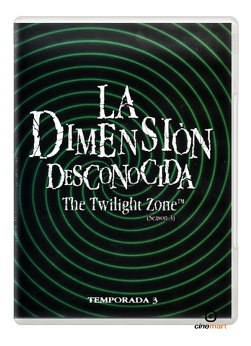 La Dimension Desconocida Tercera Temporada 3 Serie Dvd 60's