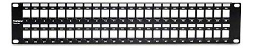 Trendnet 48 Puertos En Blanco Keystone 2u Hd Patch Panel, Tc