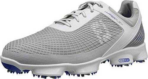 Footjoy Hyperflex Zapatos De Golf - Blanco/gris/azul 9 D(m)