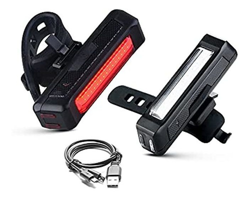 Ridelights Luces Recargables Usb Para Bicicleta, Perfectas 