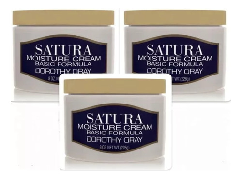 Crema Satura Etiqueta Azul Dorothy Gray Original Import 3 Pz