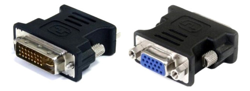 Adaptador Convertidor Dvi-i 24+5 Macho A Vga Hembra 15 Pines