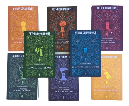 Coleccion Completa Sherlock Holmes - 8 Libros - Conan Doyle