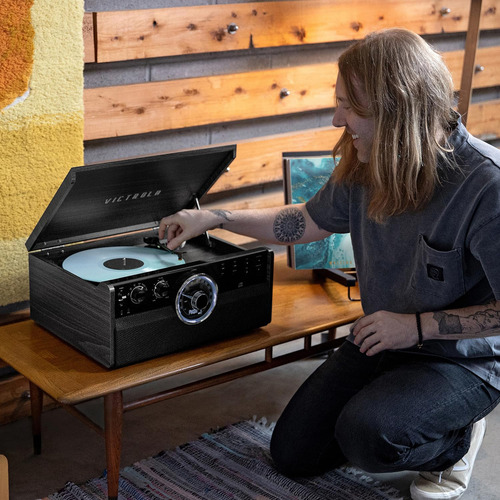 Victrola Metropolitan Centro Multimedia Bluetooth 4 En 1
