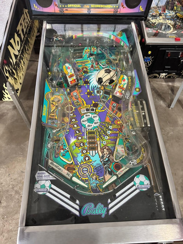 Flippers Pinball World Cup 94 Full Led Impecable (Usado)