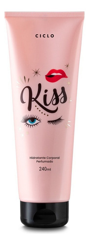 Ciclo Creme Kiss Hidratante Perfumado Cosméticos 240ml Bisnaga