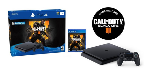 Consola Playstation 4 Slim De 500gb Incluye Call Of Duty Bo4