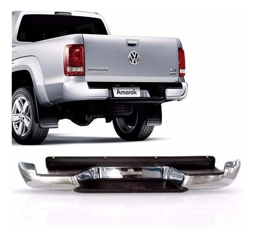 Parachoque Traseiro Amarok Completo 2011 2012 13 2014 2015-