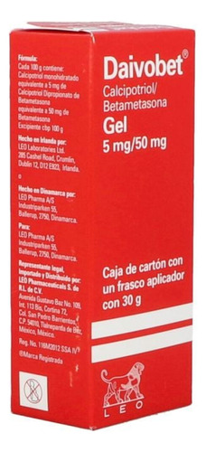 Daivobet 5 Mg Gel Frasco Aplicador Con 30 G