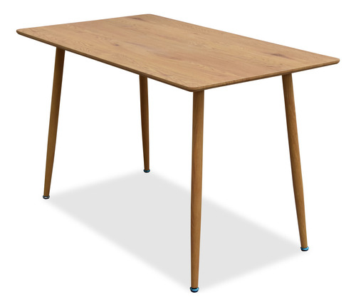 Mesa Con Sillas Eames Comedor Moderno Minimalista Vintage Color Madera/Blanco