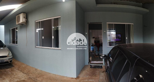 Imagem 2 de 12 de Casa Residencial À Venda, 3 Quartos, 2 Vagas, Florais Do Parana - Cascavel/pr - 13693