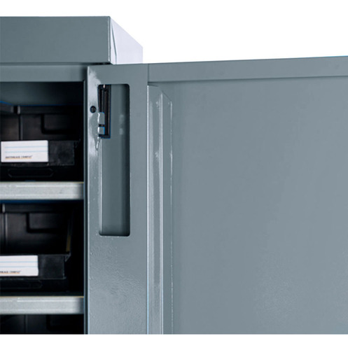 Armario Storage Compat 102x55x200cm Para 800 Kg Color Gris