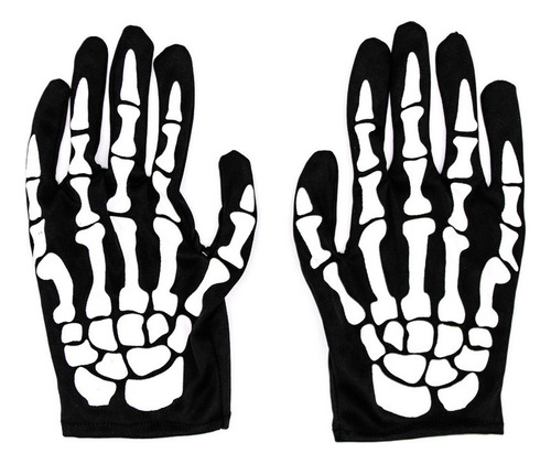 Guantes De Articulaciones De Calavera Estilo Punk