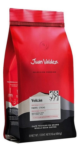 Café Juan Valdez En Grano, 500 Grs.