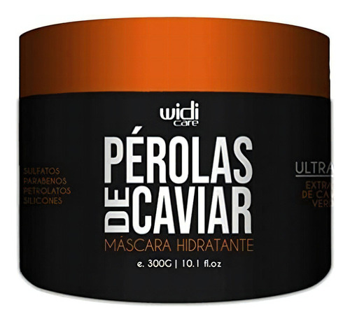 Widi Care Pérolas De Caviar - Máscara Hidratante 300g