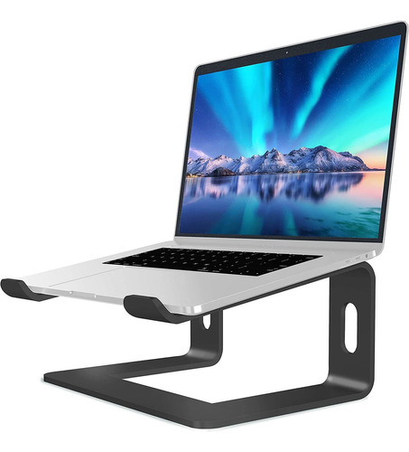 Soporte Para Laptop Anti-deslizante Metal, Desmontable Negro