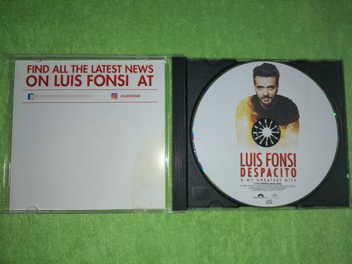 Eam Cd Luis Fonsi Despacito & My Greatest Hits 2017 + Justin