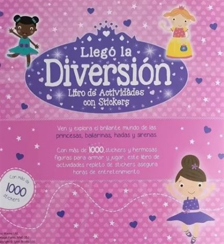 Llego La Diversion - Libro De Actividades Con Stickers - + De 1000 Stickers, De No Aplica. Editorial Grado Cinco, Tapa Blanda En Español, 2023