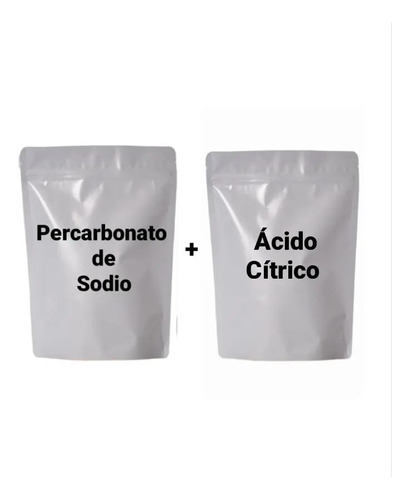 Kit Percarbonato De Sodio 4kg Más Ácido Cítrico 4kg