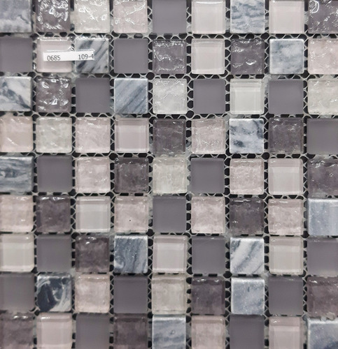 Malla Decorativa Mosaico Vidrio - 109-4 - 30 X 30