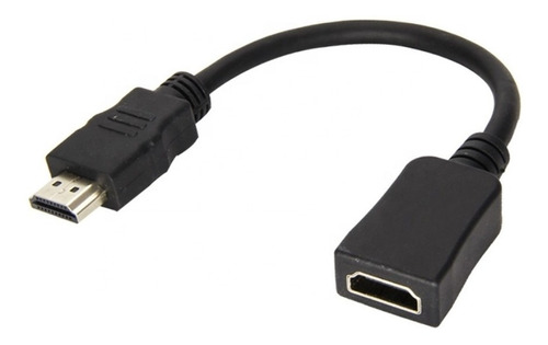 Cable De Extensión Hdmi Macho A Hembra Para Montaje En Panel