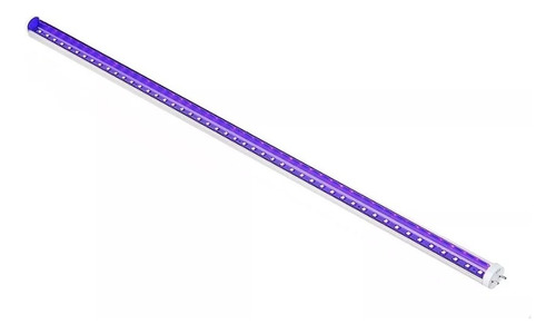 Tubo Led Luz Negra Ultravioleta 120cm Resalta Blancos Y Fluo