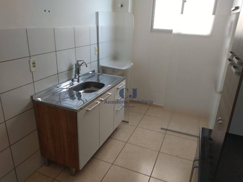 Imagem 4 de 12 de Apartamento Com 2 Dormitórios Para Alugar, 47 M² Por R$ 950,00/mês - Jardim América - Sorocaba/sp - Ap0886