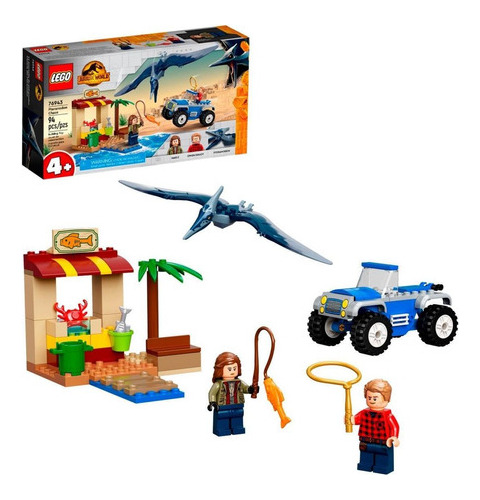 Cacería Del Pteranodon Jurassic World Lego