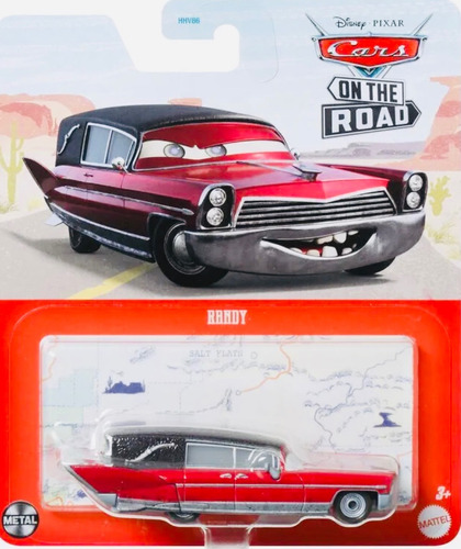 Disney Cars Carroza Randy Aventuras En Camino On The Road