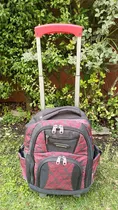 Comprar Mochila Escolar Con Carrito Y Tiras P Colgar 28l Karpatos