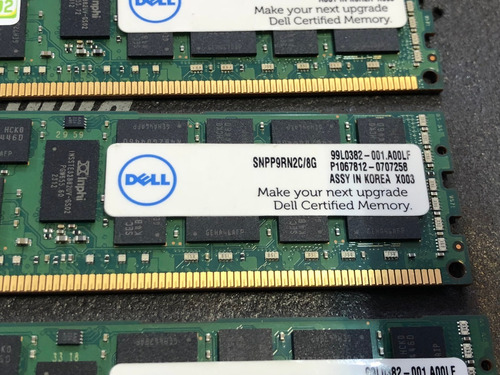 Imagem 2 de 10 de Kit 16gb Pc3l-10600r Dell Poweredge T320 T410 T420 T610 T620