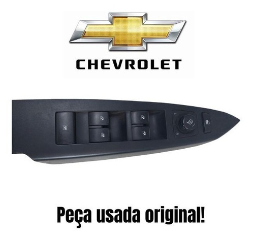 Botão Vidro Elétrico Dianteiro Esquerdo Chevrolet Captiva