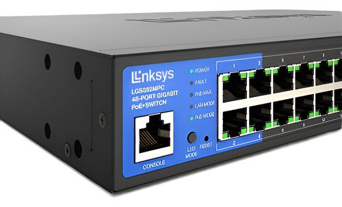 Switch Linksys Lgs352mpc 48 Puertos Gigabit Sfp+ Poe Adminis