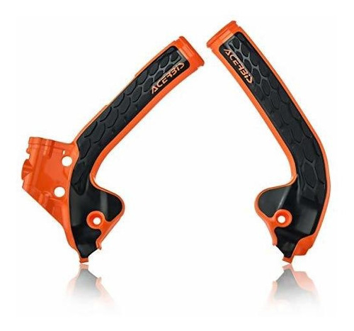 Acerbis X-grip Frame Guard 16 Orange Black