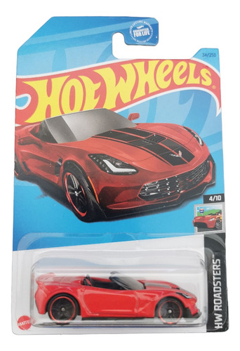 Corvette C7 Z06 Convertible Hot Wheels Hw Roadsters 4/10