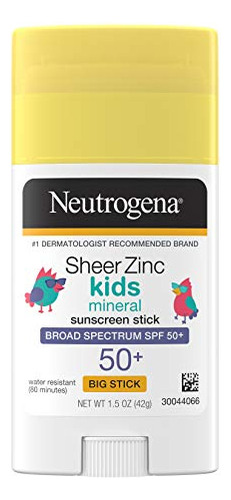 Protector Solar Neutrogena Sheer Zinc Kids Spf 50+ Mineral S