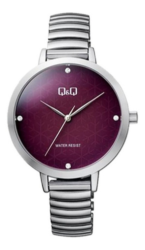 Qb49j212y - Reloj Q&q P/m Acero Dama