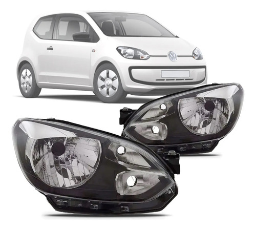 Optica Volkswagen Up! 2014 2015 2016 Con Vira Negra