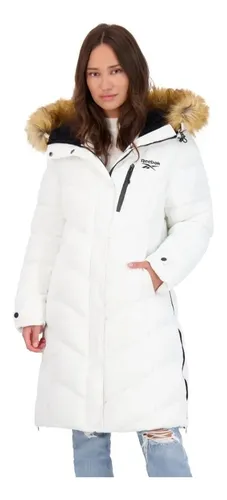 Chamarra Abrigo Largo Reebok De Dama Nueva Original Env o gratis