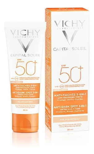 Vichy Capital Soleil Fps50 Anti Manchas 3 En 1  50ml