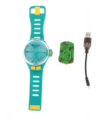 2,4g Mini Dibujos Animados Rc Pequeño Coche Reloj