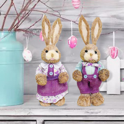 6 X Decoración De De Pascua, Accesorios Para Fotos, Estatua