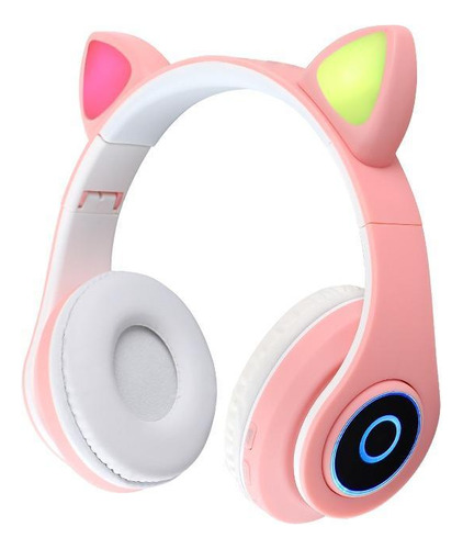 Fone Ouvido Headphones Orelha Gatinho Led Cat Ear Bluetooth